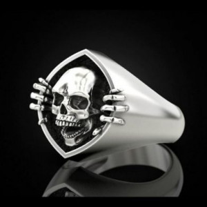  Hand jewelry skull ring Yiwu Haiyi Electronic Commerce Co., Ltd. P0002 -  