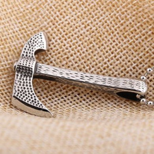  Axe pendant necklace with bead chain Yiwu Haiyi Electronic Commerce Co., Ltd. C29747 -  