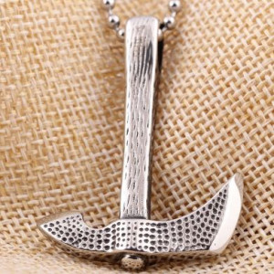  Axe pendant necklace with bead chain Yiwu Haiyi Electronic Commerce Co., Ltd. C29747 -  