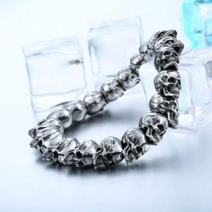  20 skulls bracelet Yiwu Haiyi Electronic Commerce Co., Ltd. S-14 -  