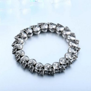  20 skulls bracelet Yiwu Haiyi Electronic Commerce Co., Ltd. S-14 -  