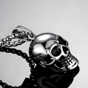  Skull Necklace Yiwu Haiyi Electronic Commerce Co., Ltd. L-012/SI -  