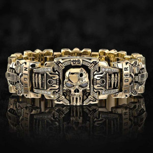 , Skull Bullet Shaped Ring - ,