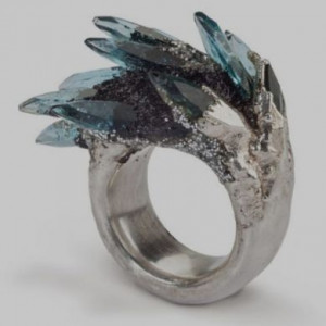  Inlaid zircon ring Yiwu Hecheng Jewelry Strength Supplier R1260 -  