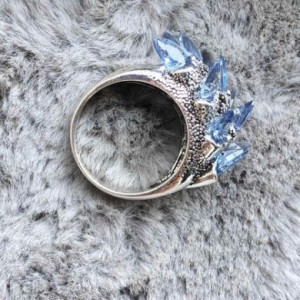  Inlaid zircon ring Yiwu Hecheng Jewelry Strength Supplier R1260 -  