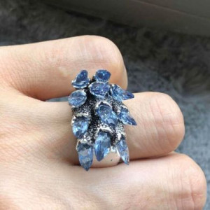 Inlaid zircon ring Yiwu Hecheng Jewelry Strength Supplier R1260 -  