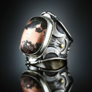  Moon shape hand jewelry retro ring Yiwu Hecheng Jewelry Strength Supplier R089 -  
