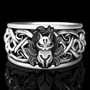  Viking fox celtic ring Yiwu Hecheng Jewelry Strength Supplier R962 -  