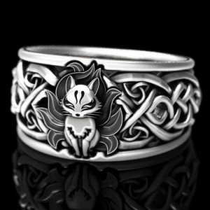  Viking fox celtic ring Yiwu Hecheng Jewelry Strength Supplier R962 -  