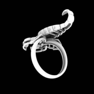  Scorpion embossed men's ring Yiwu Hecheng Jewelry Strength Supplier R889 -  