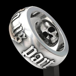  Hip-hop skull ring Yiwu Hecheng Jewelry Strength Supplier R780 -  