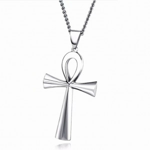  , Stainless Steel Ancient Egypt Cross -  ,