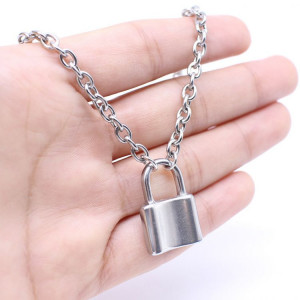  , Lock necklace -  ,