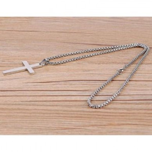  Single Cross Necklace Yiwu Panci E-commerce Firm N049/SI -  