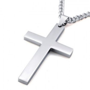  Single Cross Necklace Yiwu Panci E-commerce Firm N049/SI -  