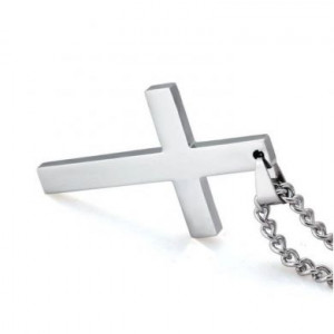  Single Cross Necklace Yiwu Panci E-commerce Firm N049/SI -  