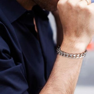  Ttanium steel men's bracelet Yiwu Panci E-commerce Firm S26/218 -  