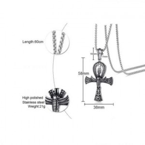  Egyptian life cross pendant Yiwu Panci E-commerce Firm N1/BL -  