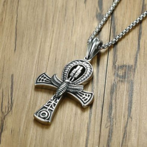  Egyptian life cross pendant Yiwu Panci E-commerce Firm N1/SI -  