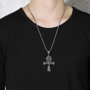  Egyptian life cross pendant Yiwu Panci E-commerce Firm N1/SI -  