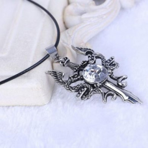  Stainless steel dragon necklace Yiwu Panci E-commerce Firm N049-1/WT -  
