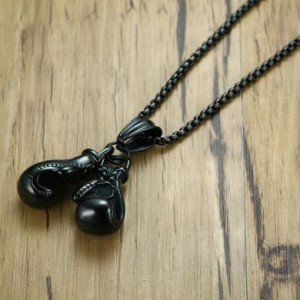  Gloves Men's Necklace Yiwu Panci E-commerce Firm N049-2/BK -  
