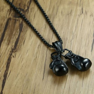  Gloves Men's Necklace Yiwu Panci E-commerce Firm N049-2/BK -  