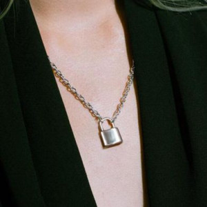  Lock necklace Yiwu Panci E-commerce Firm N090 -  