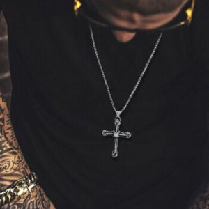  Domineering cross necklace Yiwu Panci E-commerce Firm N1-1 -  