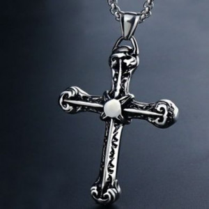  Domineering cross necklace Yiwu Panci E-commerce Firm N1-1 -  