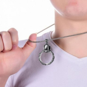  Titanium steel necklace Yiwu Panci E-commerce Firm N090-1 -  