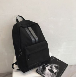 Черный рюкзак Baoding Baigou Xincheng Pomelo Bag Factory 8190#/BK - маленькая картинка