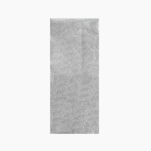 Набор листов серебряной рифленой фольги (250 шт) для разделения прядей Colortrak Embossed Foil Sheets 250ct - Изображение 3