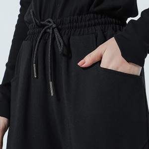 Брюки Модные дизайнерские женские брюки черного цвета - Изображение 9