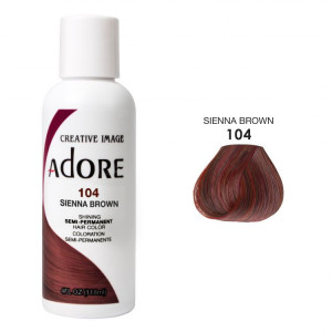 Коричневая краска для волос Adore Sienna Brown - Изображение