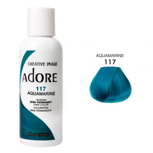 Бирюзовая краска для волос Adore Aquamarine - Изображение