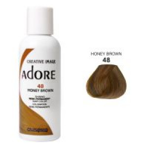 Коричневая краска для волос Adore Honey Brown Adore 48 - маленькая картинка
