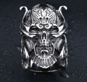 Кольцо с черепом Гаро Garo Skull Ring - Изображение 1