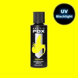 Желтая краска для волос Arctic Fox NEON MOON UV REACTIVE  118 ML - Изображение