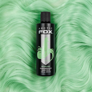 Пастельная зеленая краска для волос Arctic Fox NEVERLAND 236 ML - Изображение