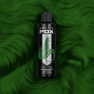Темно зеленая краска для волос Arctic Fox PHANTOM GREEN 236 ML - Изображение