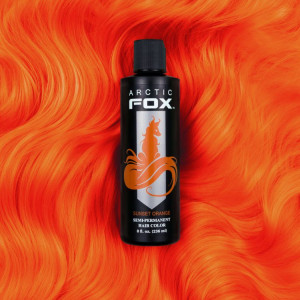 Оранжевая краска для волос Arctic Fox SUNSET ORANGE 236 ML - Изображение