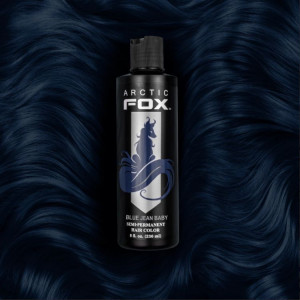 Темно синяя краска для волос Arctic Fox BLUE JEAN BABY 236 ML - Изображение