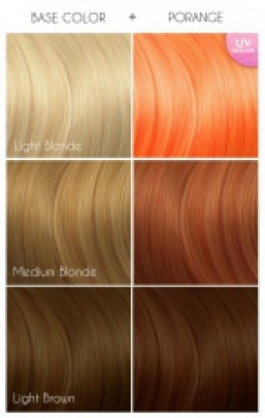 Оранжевая краска для волос Arctic Fox PORANGE 236 ML (светится в ультрафиолете) - Изображение 2