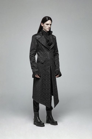 Пальто Gothic jacquard Mid-length Coat - Изображение 5