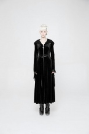 Пальто Gothic Cap Long Coat / Готический стиль - Изображение 4