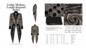 Жакет Gothic Medium Length Jacquard Jacket - Изображение 8