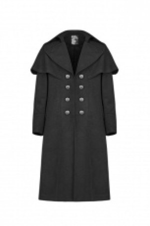  Gothic dark cloth coat Punk Rave WY-1090XCM/BK -  