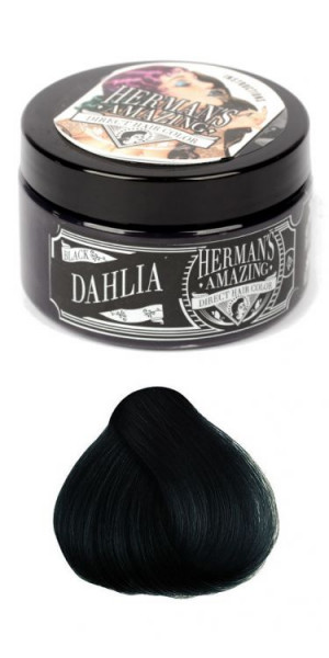 Черная краска для волос Herman's Amazing Black Dahlia - Изображение