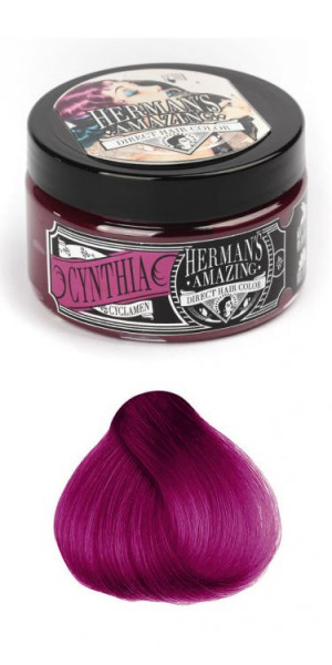 Пурпурная краска для волос Herman's Amazing Cynthia Cyclamen - Изображение